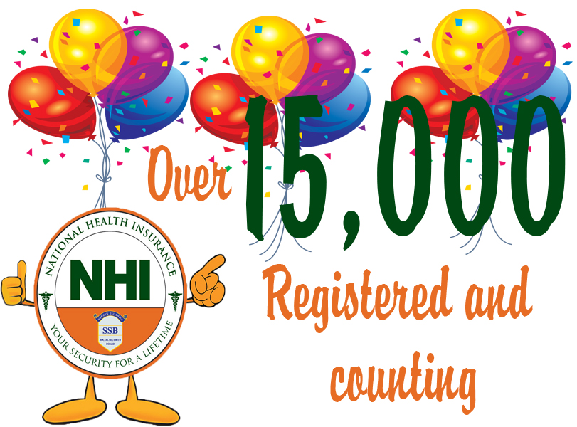 15000 registered
